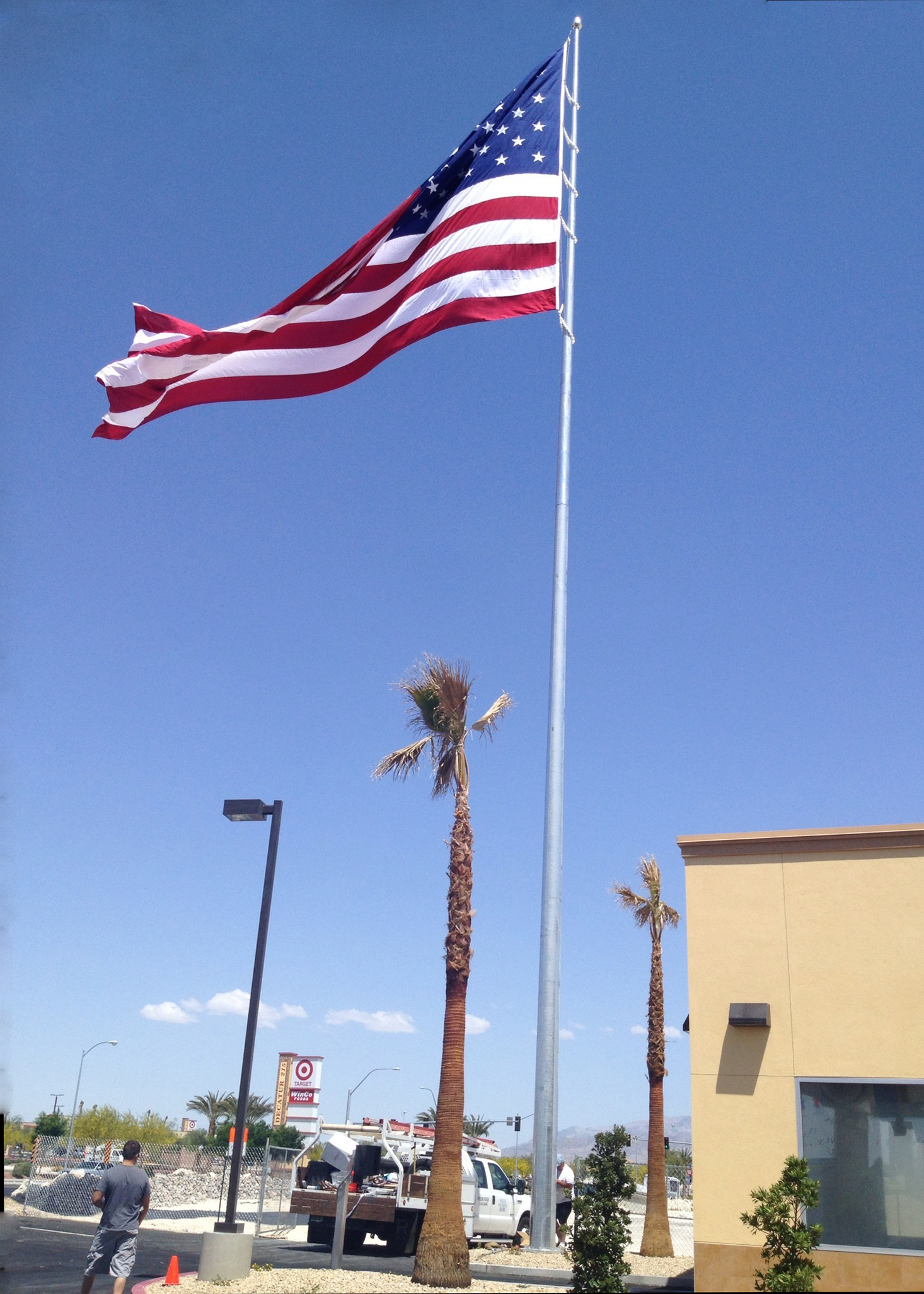 Las Vegas Flagpole Repair California Steeplejack Flash Sales