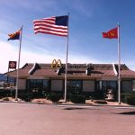 McDonalds Aluminum Satin Finish Flagpole