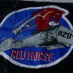Red Horse Custom Flag
