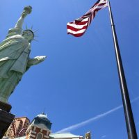 New York New York Hotel & Casino Flagpole Repair