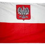 Poland with Eagle Flag