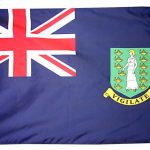 British Virgin Islands Blue Flag