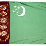 Turkenistan Flag