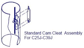 Standard Cam Cleat Assembly