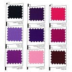 Purple, Pink, Red Flag Color Chart